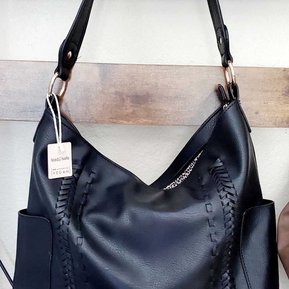 Vegan leather purse